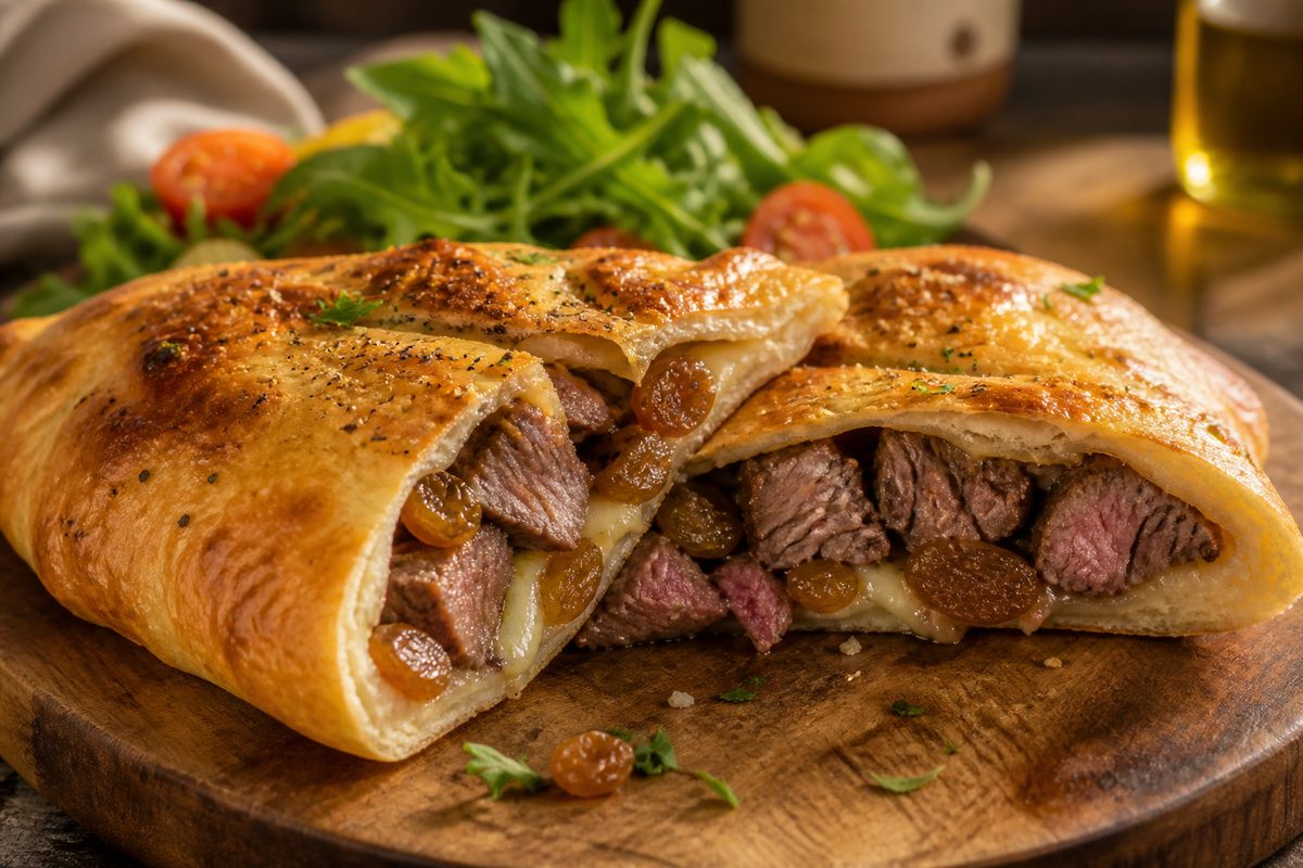 Calzone De Solomito Y Pasas Rubias