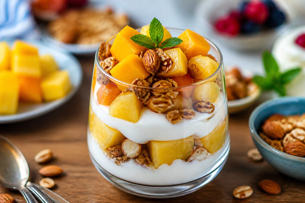 Parfait De Yogur Griego